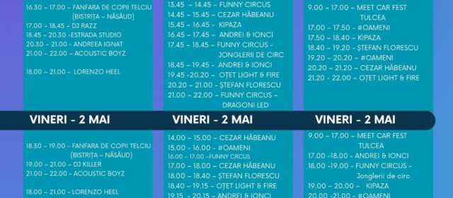 Programul StreetArtFest, eveniment organizat sub egida Consiliului Județean Tulcea   
