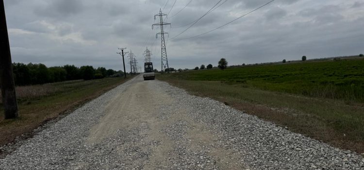 Lucrari pentru reabilitarea drumului DC 7 și modernizarea unor străzi în Crișan și Mila 23
