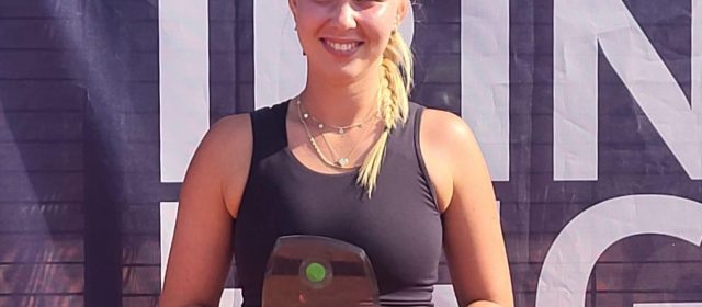 Tulceanca Herea a câștigat primul turneu ITF W15 la dublu