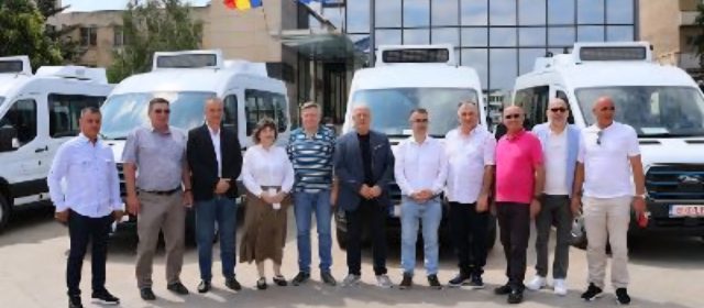 Microbuze electrice pentru școlile din Tulcea