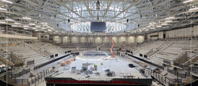 Sala Polivalentă din Tulcea, aproape de final