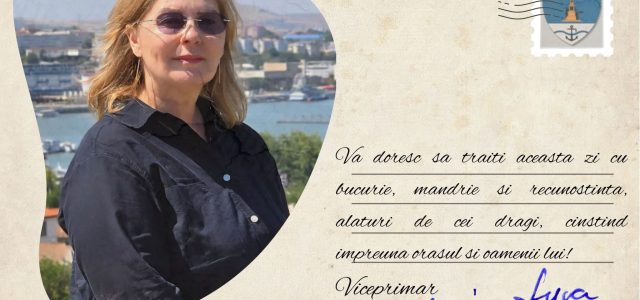Mesajul viceprimarului municipiului Tulcea, Andaluzia Luca