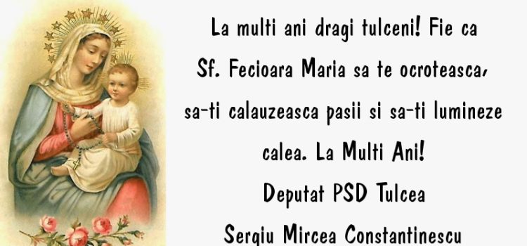 Mesajul deputatului Sergiu Mircea Constantinescu