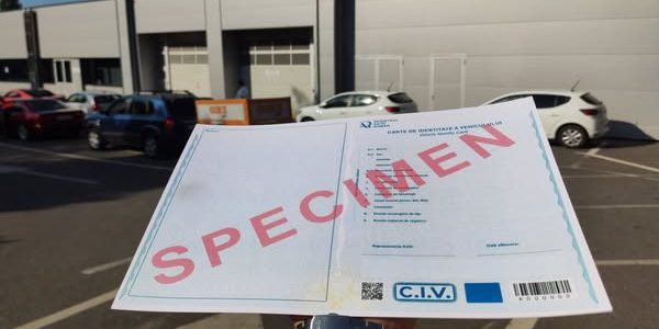 Mașinile utilizate pot fi vândute doar după ce au primit Cartea de Identitate a Vehiculului, eliberată de Registrul Auto Român