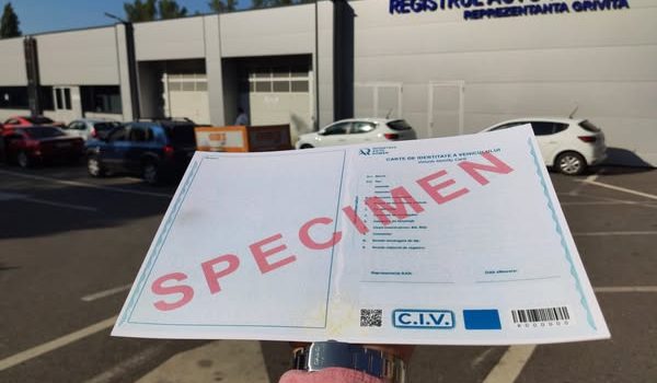 Mașinile utilizate pot fi vândute doar după ce au primit Cartea de Identitate a Vehiculului, eliberată de Registrul Auto Român