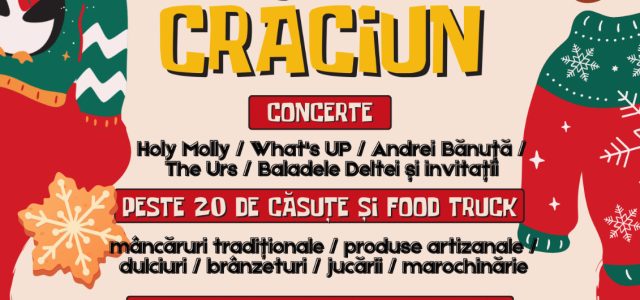 Târgul de Crăciun Tulcea 2025 se deschide vineri 28 noiembrie