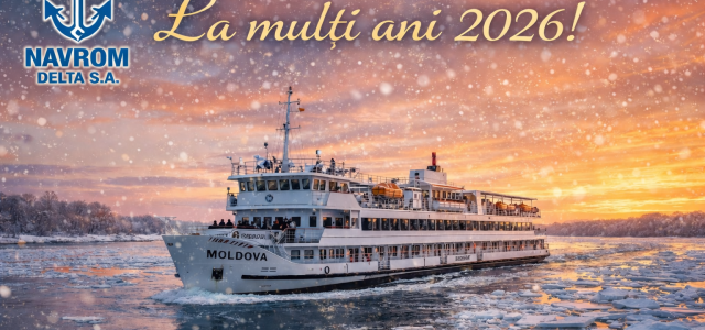 NAVROM DELTA S.A. VĂ UREAZĂ UN AN NOU FERICIT!