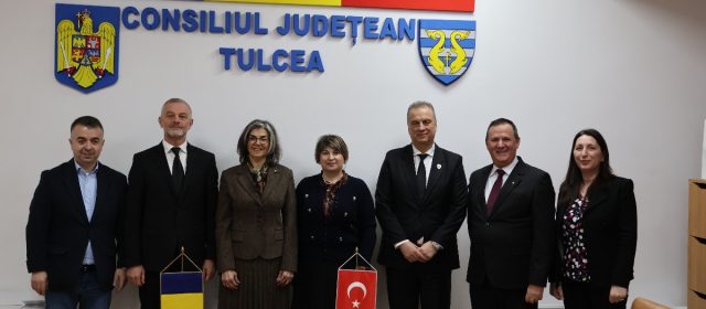 Consulul General al Republicii Turcia la Constanța, în vizită oficială la Tulcea   