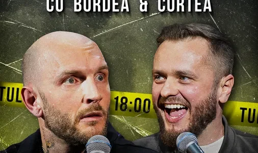 Tulcea: Stand-Up Comedy cu Bordea & Cortea – „Nimic subtil”