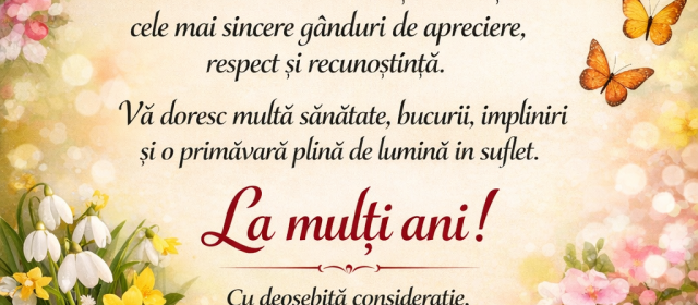 Mesajul primarului comunei Crișan, Silviu Rahău