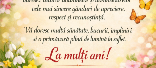Mesajul primarului comunei Mahmudia, Ion Șerpescu