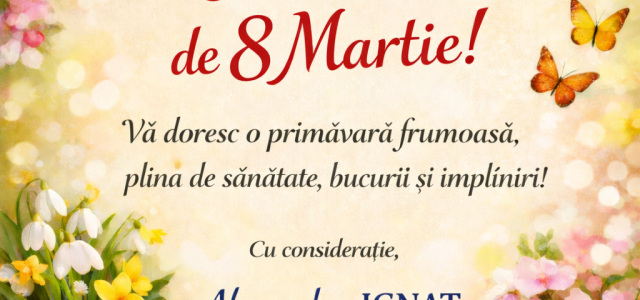 Mesajul primarului comunei Murighiol, Alexandru Ignat