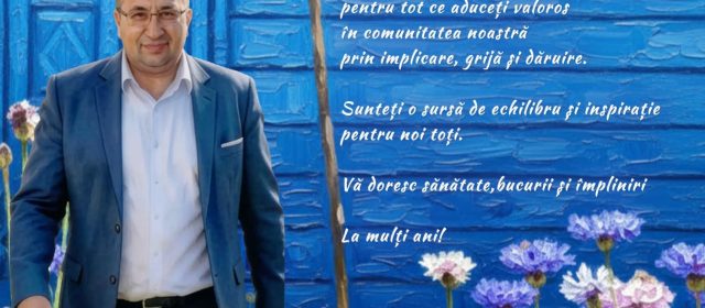 Mesajul primarului comunei Jurilovca, Eugen Ion
