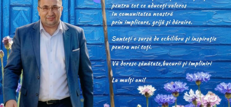 Mesajul primarului comunei Jurilovca, Eugen Ion