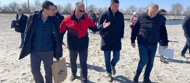 Vizită oficială a Comisarului European Costas Kadis la situl demonstrativ Caraorman, în cadrul proiectelor DaWetRest și SWIM