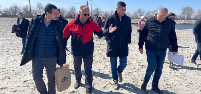 Vizită oficială a Comisarului European Costas Kadis la situl demonstrativ Caraorman, în cadrul proiectelor DaWetRest și SWIM