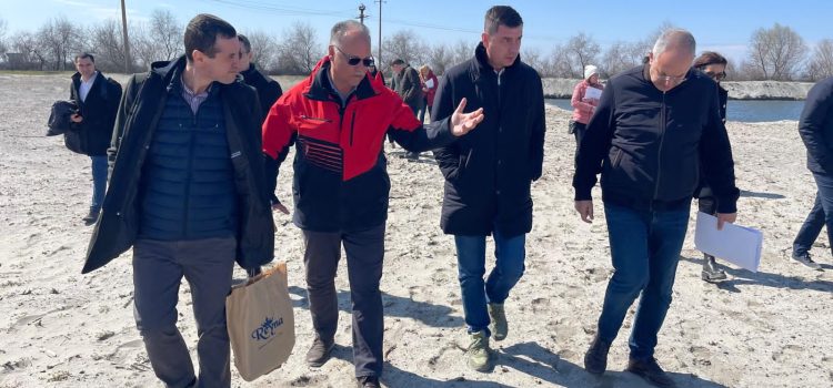 Vizită oficială a Comisarului European Costas Kadis la situl demonstrativ Caraorman, în cadrul proiectelor DaWetRest și SWIM