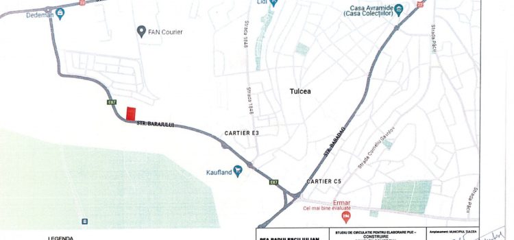 Complex comercial nou la Tulcea: investiție pe 5.800 mp, în curs de aprobare