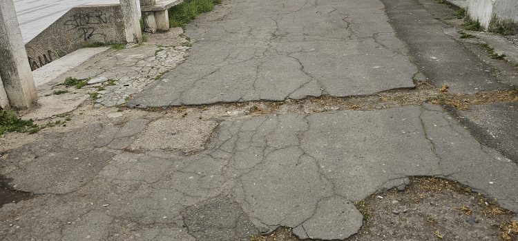 Proiect pentru modernizarea segmentului de faleză rămas neamenajat,zona de dig