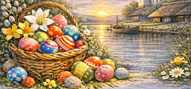 „Paște fericit” vă urează Horia Teodorescu, președintele Consiliului Județean Tulcea