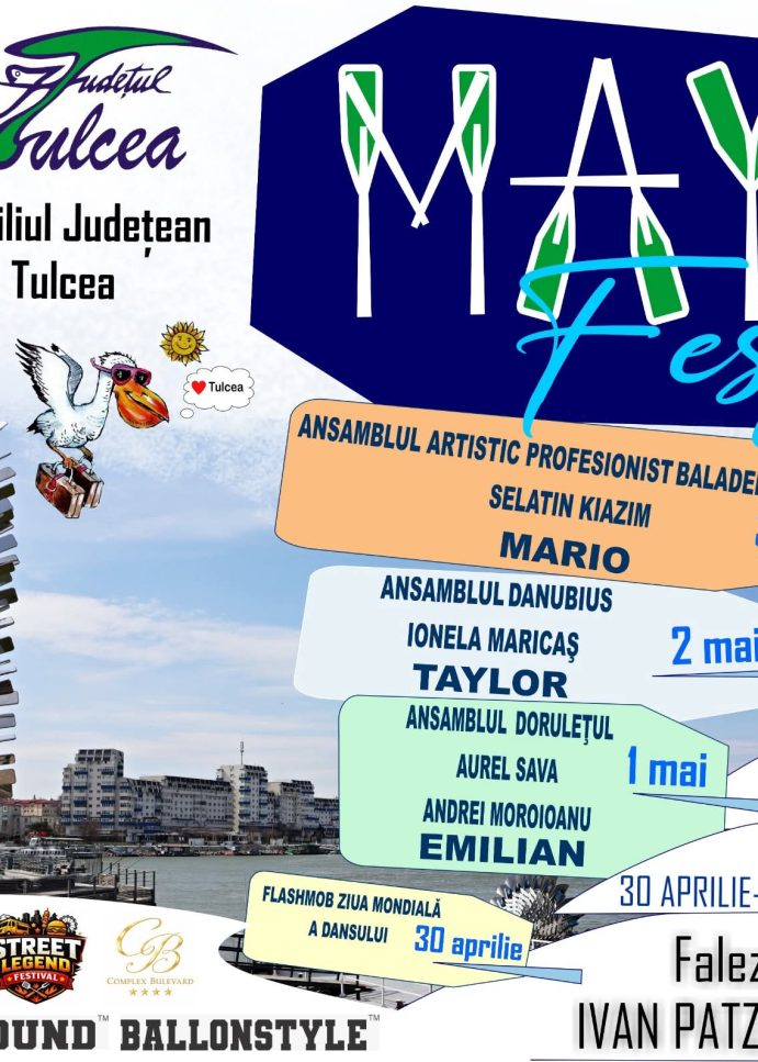 MayFest pe Faleza „Ivan Patzaichin” Tulcea