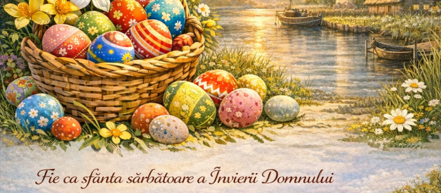 „Paște fericit” vă urează Maria Bălan, primarul orașului Sulina