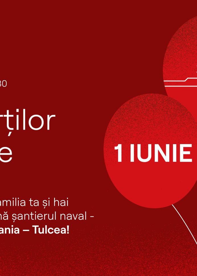 Vard Shipyards Romania invită familiile, prietenii, comunitățile locale și toți copiii la evenimentul Ziua Porților Deschise