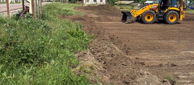 Au început lucrările de amenajare a parcului din Ceamurlia de Sus