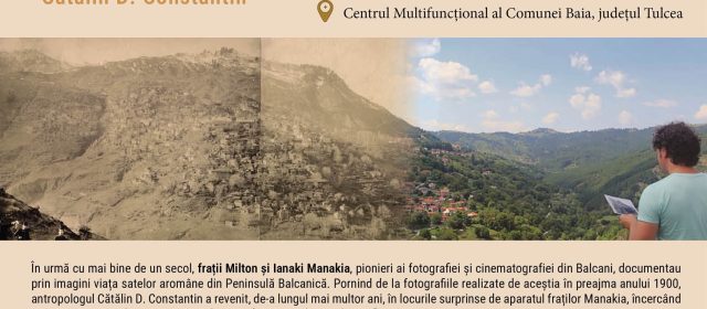 Primăria Baia vă invită la vernisajul expoziției „Dincolo de ieri” !