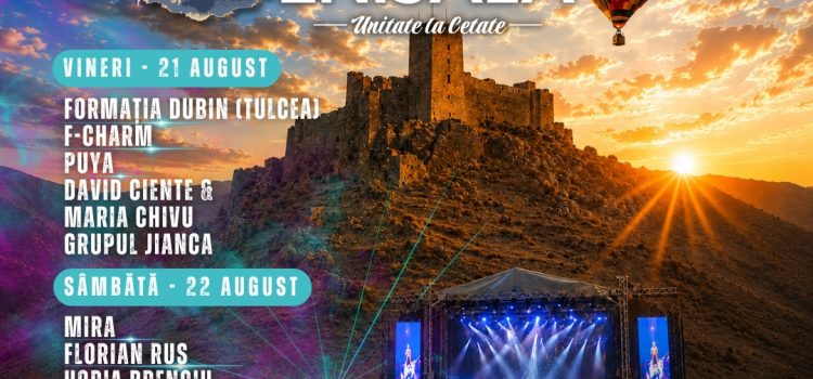 Festivalul Enisala – Unitate la Cetate revine pe 21 și 22 august 2026