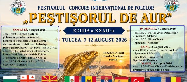Festivalul „Peștișorul de Aur” a ajuns la ediția XXXII