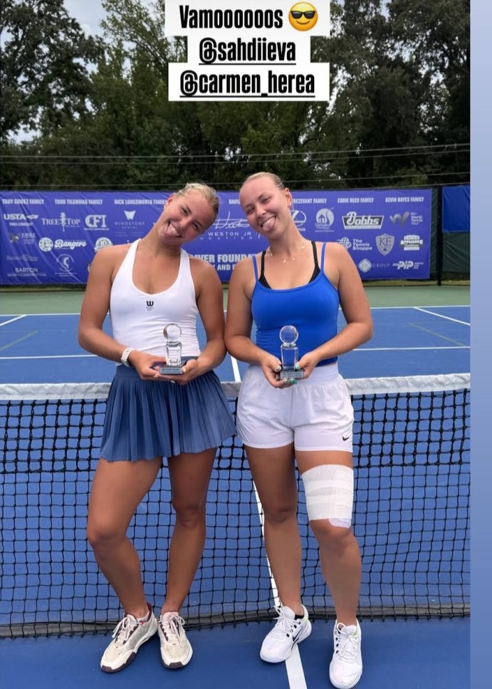 Tulceanca Herea, campioană la dublu în turneul de la Southaven