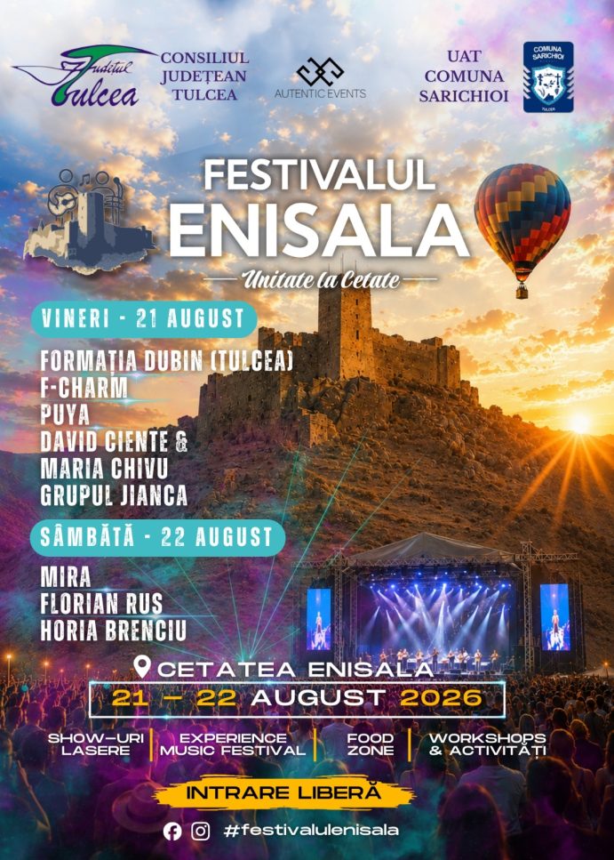 HAI LA FESTIVAL „Enisala – Unitate la Cetate“, cel mai spectaculos festival al anului!