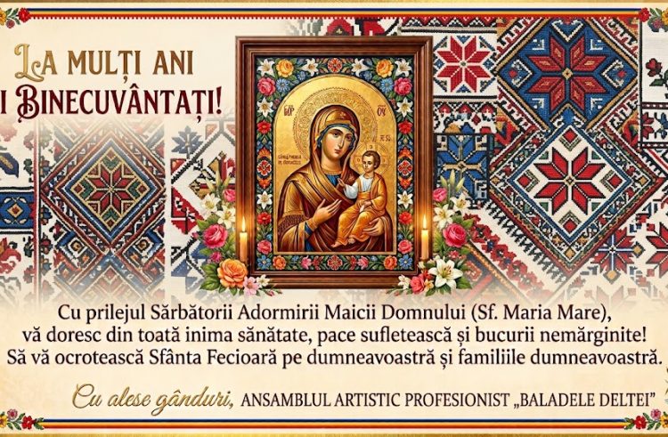 MESAJUL ANSAMBLULUI ARTISTIC PROFESIONIST „BALADELE DELTEI“