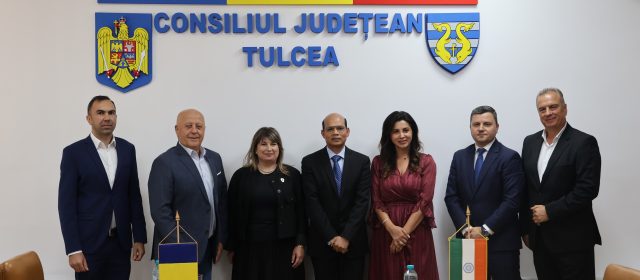 Ambasadorul Indiei în România, în căutare de oportunități de afaceri în Județul Tulcea