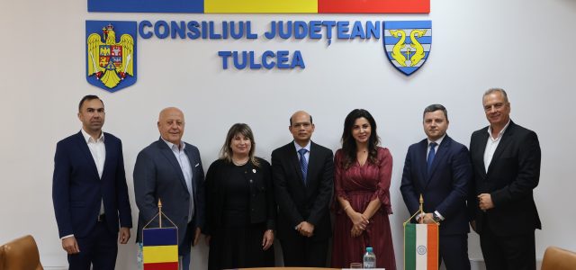 Ambasadorul Indiei în România, în căutare de oportunități de afaceri în Județul Tulcea
