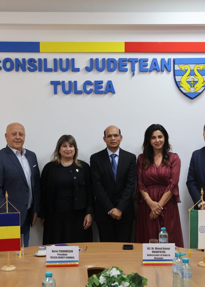 Ambasadorul Indiei în România, în căutare de oportunități de afaceri în Județul Tulcea