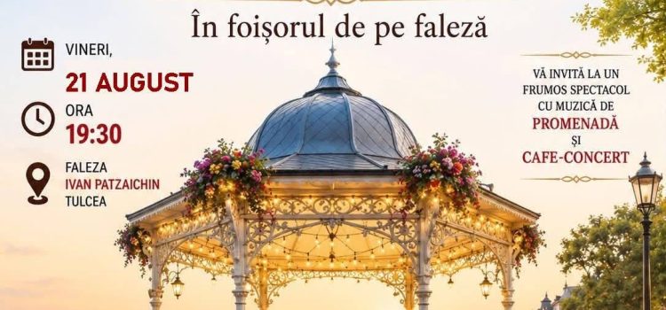 O nouă întâlnire cu Orchestra Ansamblului Artistic Profesionist „Baladele Deltei”
