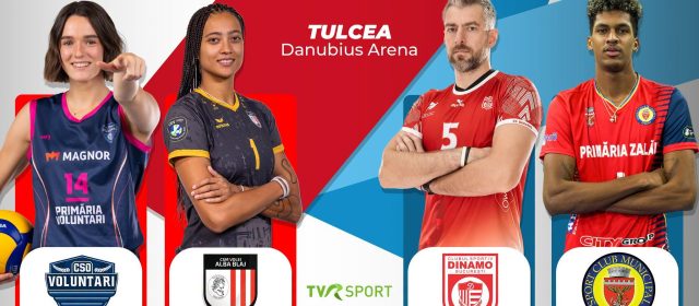 Voleiul profesionist revine la Tulcea: Supercupa României va avea loc la Sala Polivalentă „Danubius Arena“