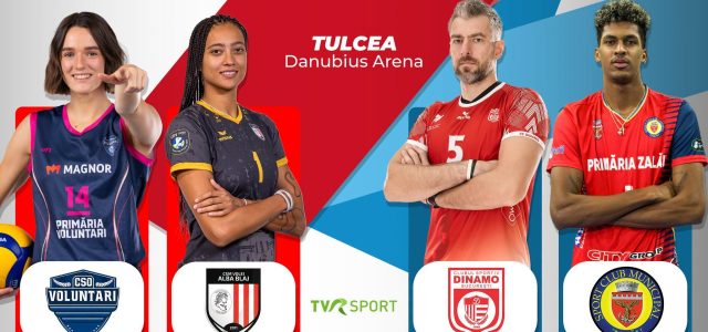Voleiul profesionist revine la Tulcea: Supercupa României va avea loc la Sala Polivalentă „Danubius Arena“   