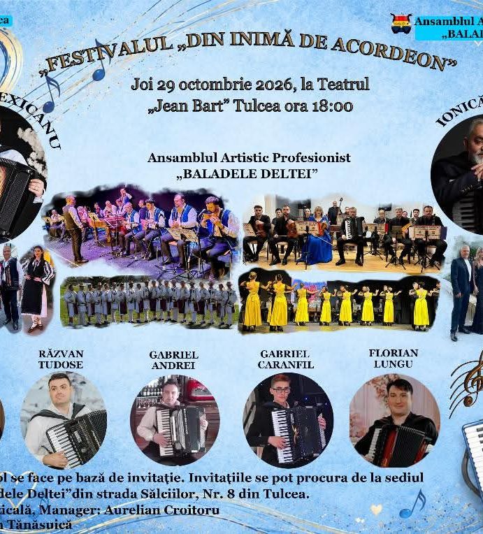 ACORDEONUL INSTRUMENTUL CARE DĂ SUFLET MUZICII!