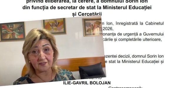 „Nu mai așteptați încă o tragedie!”: Deputatul Constantinescu cere demisia inspectorului școlar general Viorica Pavel: „Șapte ani la conducere sunt suficienți”